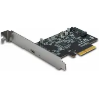 Inter-Tech Argus KC-008 - USB-adapter - PCIe 4.0 lavprofil - USB 3.2 Gen 2 x 1