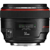 Canon EF - Objektiv - 50 mm - f/1.2 L USM - EF - for EOS 1000, 1D, 50, 500, 5D, 7D, Kiss F, Kiss X2, Kiss X3, Rebel T1i, Rebel XS, Rebel XSi
