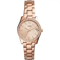 Fossil Dameur - - Scarlette Mini - 32 mm - Quartz - Rustfrit stål