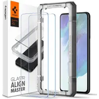 Spigen Glas.tR AlignMaster Samsung Galaxy S21 FE 5G Hærdet Glas - 2 Stk.