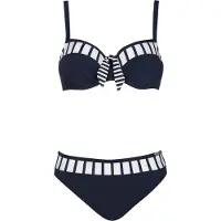 Sunflair Bikini navy / hvid