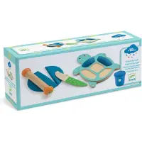 Djeco Modellervoks Med Form - Skildpadde - - OneSize - Modellervoks