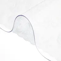 Vevor Plastikborddæksel 42 x 78 tommer, 2 mm tyk klar bordbeskytter, rektangulær klar skrivebordsmåtte, vandtæt og nem rengøring til kontorkommode, natbord