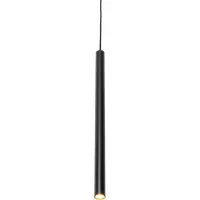 QAZQA Moderne sort pendellampe til 1-faset skinnesystem - Iconic Frini