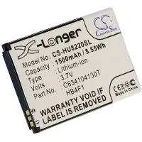 Cameron Sino Batteri Batteritype Bl161 Hb4f1 Hwbaf1 Blt005 Til Huawei U8230 Lenovo A1 / Cs-hu8220sl