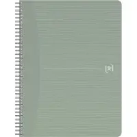 Oxford Notesbog My Rec’Up A4, green, kvadreret 5×5