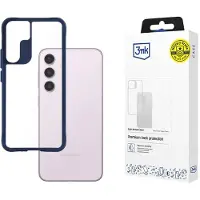 3MK Satin Armor Case+ Blå til Samsung Galaxy S24 – gennemsigtig