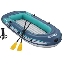 Bestway 61154, Rejse/fritid, Flåde, Blå, Grøn, PVC, Polyethylen, 360 kg, ISO6185