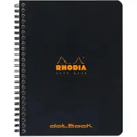 Rhodia wirebound notebook a5+ dot - sort