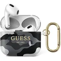 GUESS GUA3UCAMG AirPods 3 cover sort/sort Camo Collection