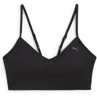 Puma MOVE CLOUDSPUN AOP Bra Women, Clothing, Black, XS