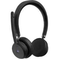 Lenovo - Headset - på øret - Bluetooth - trådløs - USB-A via Bluetooth adapter - sort - Certified for Microsoft Teams