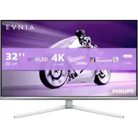 Philips 32" Evnia 8000 32M2N8900 - 3840x2160 (4K) - 240Hz - QD-OLED - 65W USB-C - KVM switch