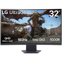 LG 32" 32GS60QC-B - 2560x1440 (QHD) - 180Hz - VA