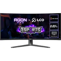AOC AGON PRO AG346UCDAM, 86,4 cm (34), 3440 x 1440 pixel, Wide Quad HD, QD-OLED, 0,03 ms, Sort, Grå