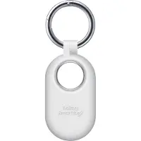 Samsung EF-PT560 - Taske til sikkerhedsskilt - silicone - hvid - for Galaxy SmartTag2