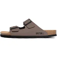 Bayton Pantoletter 'Atlas' mokka / sort