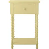 Bloomingville Salino Sidebord, Gul, Fyrretræ