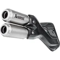 Akrapovic Slip-on Line Ducati Multistrada 950/1200 17-18 S-d9so10-hifft Ikke-homologeret Slip-on Lyddæmper