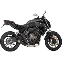 Shark Auspuff SRC4 K/A 2-1 BL MT-07/XSR700/TR.GT SORT