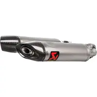 Akrapovic Slip-on Line Aprilia Shiver 900 17-19 S-a9so1-hdt/1 Homologeret Lyddæmper