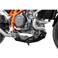 Zieger -Motorbeskytter 690 DUKE (12-19), SORT