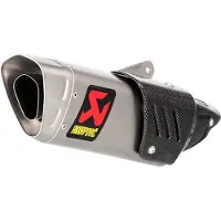 Akrapovic Slip-On Line Lyddæmper MT-10 16- TITAN