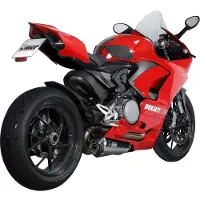 MIVV Delta Race-udstødningssystem med EG-BE PANIGALE V2 20-22 BL