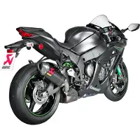Akrapovic Slip-on Line Kawasaki Zx-10r 16-18 S-k10so16-hzc Ikke-homologeret Slip-on Lyddæmper