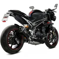 MIVV Delta Race-udstødningssystem med EG-BE SPEED TRIPLE 18-20 CB