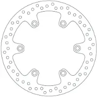 FERODO Fmd0010r Bremse Skive