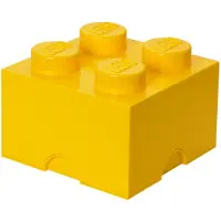 LEGO 4-knops opbevaringsklods - gul 5007128