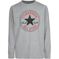 Converse Shirts grå / rød / sort