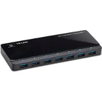 TP-LINK UH720 USB 3.0 7-Port Hub with 2 Charging Ports USB hub - USB 3.0 - 7 ports - Sort