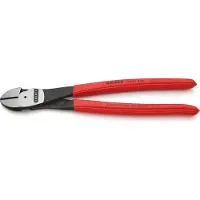 Knipex 74 01 250, Diagonal tang, Krom-vanadium-stål, Plast, Rød, 250 mm, 391 g