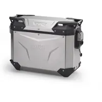 Givi Trekker Outback EVO sidetaske 37L VENSTRE 37L MONOKEY SØLV orange