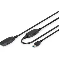Digitus Usb 3.0-forlænger Kabel 15 M