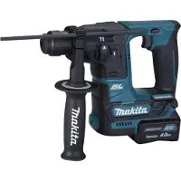 Makita HR166DSMJ - Roterende hammer - ledningfri - 2 tilstande - SDS-plus - 1.1 Joule - 2 batterier - 10.8 V