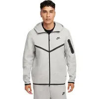 Nike Hættetrøje Tech Fleece FZ Windrunner - Grå/Sort, størrelse X-Small