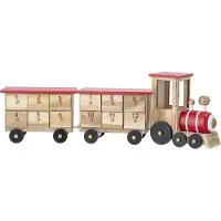 Bloomingville Paulownia julekalender tog Multi