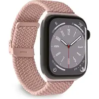 Puro Apple Watch Series 11/10/9/8/SE 3/SE (2022)/7/SE/6/5/4/3/2/1 Loop Rem - 42mm/41mm/40mm/38mm - Pink