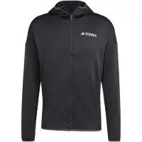 Adidas Funktionsfleecejakke 'Xperior' sort / hvid