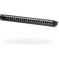 EFB Elektronik DISTRI. PANEL 19IN 1U 24P BLACK