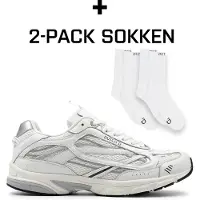 Dutch'd Sneaker low 'Arena (Size runs small, order one size up)' offwhite