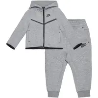 Nike Kids Joggingdragt 'TECH FLEECE' antracit / lysegrå / sort