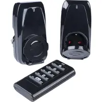 Vivanco FSS 21000B IP44 N, Udendørs, Sort, 25 m, IP44, Trådløs, 433,92 MHz