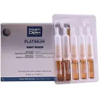 Martiderm Platinum Night Renew, anti-aging nat ansigtsbooster i ampuller 30x2ml