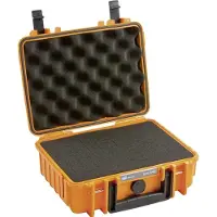 B & W International Cases 1000/O/SI, Orange, Polypropylen (PP), Støvresistent, Vandtæt, 248,92 x 175,26 x 93,98 mm, 269,2 mm, 215,9 mm