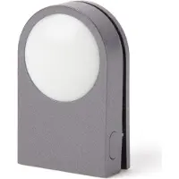 Lexon Lucie LED-klips mørkegrå/pistol LL121X
