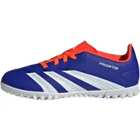 Adidas Junior Predator Club Fremgang Pakke TF Astro Fodboldstøvler Lucid Blue/Cloud White/Solar Red